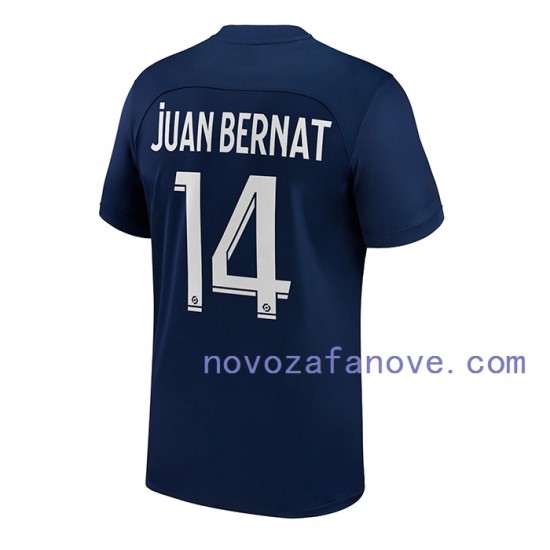 Nogometni Dres Paris Saint-Germain Juan Bernat 14 Muški Domaći 2022-2023 Kratkih Rukava
