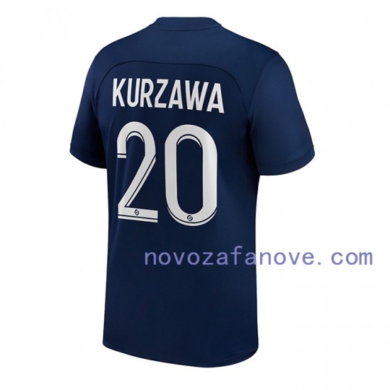 Nogometni Dres Paris Saint-Germain Kurzawa 20 Muški Domaći 2022-2023 Kratkih Rukava