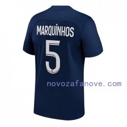 Nogometni Dres Paris Saint-Germain Marquinhos 5 Muški Domaći 2022-2023 Kratkih Rukava