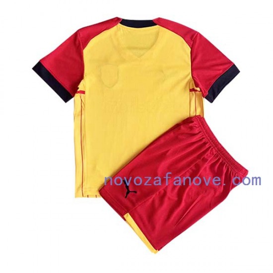 Nogometni Dres RC Lens Dječji Domaći 2022-2023 Kratkih Rukava