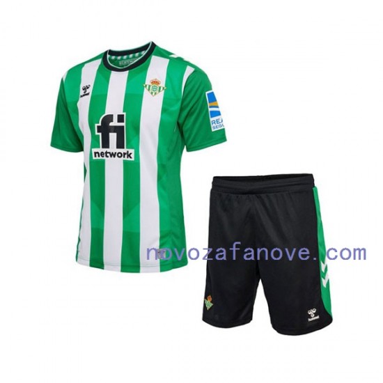 Nogometni Dres Real Betis Dječji Domaći 2022-2023 Kratkih Rukava