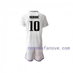 Nogometni Dres Real Madrid Modrić 10 Dječji Domaći 2022-2023 Kratkih Rukava