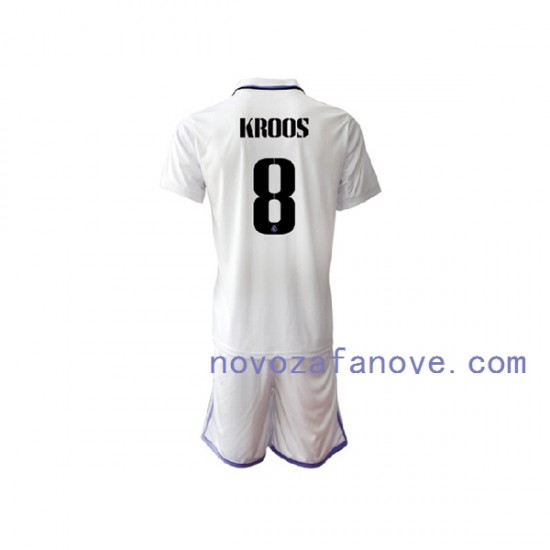 Nogometni Dres Real Madrid Toni Kroos 8 Dječji Domaći 2022-2023 Kratkih Rukava