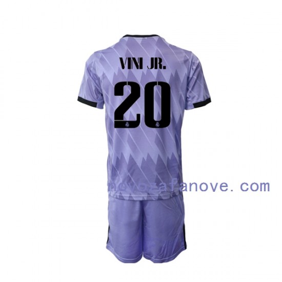 Nogometni Dres Real Madrid Vinicius Junior 20 Dječji Gostujući 2022-2023 Kratkih Rukava