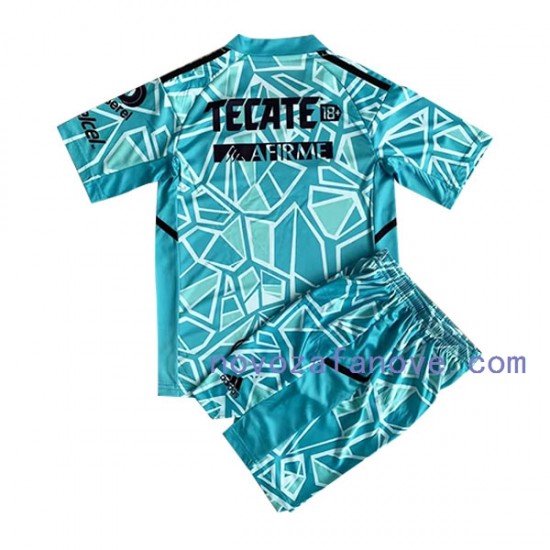 Nogometni Dres Tigres UANL Golmanski Dječji Treći 2022-2023 Kratkih Rukava