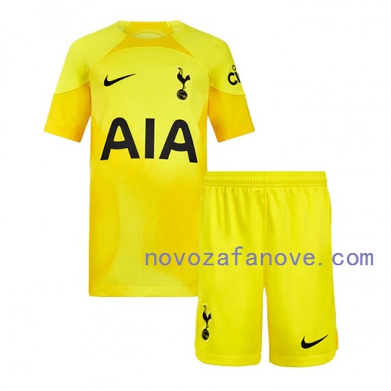 Nogometni Dres Tottenham Hotspur Golmanski Dječji Domaći 2022-2023 Kratkih Rukava