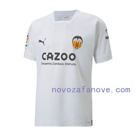 Nogometni Dres Valencia CF Muški Domaći 2022-2023 Kratkih Rukava