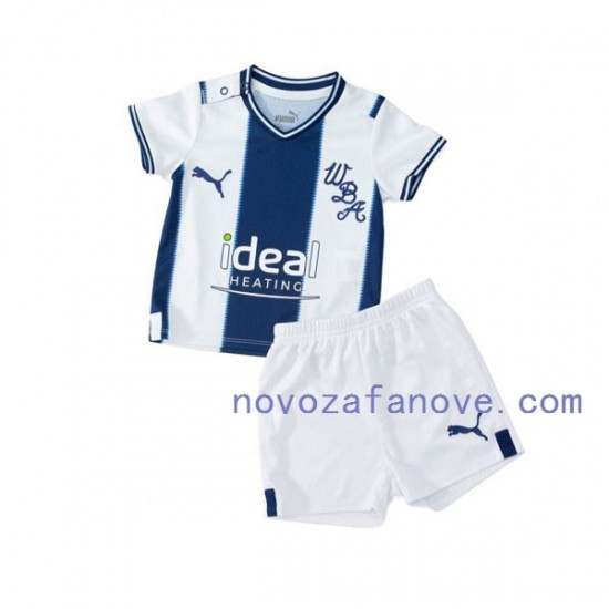 Nogometni Dres West Bromwich Albion Dječji Domaći 2022-2023 Kratkih Rukava