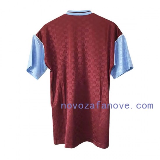 Nogometni Dres West Ham United Retro Muški Domaći 1989-1990 Kratkih Rukava