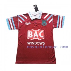 Nogometni Dres West Ham United Retro Muški Domaći 1991-1992 Kratkih Rukava