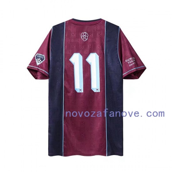 Nogometni Dres West Ham United Iron Maiden Retro Muški Gostujući 2011 Kratkih Rukava