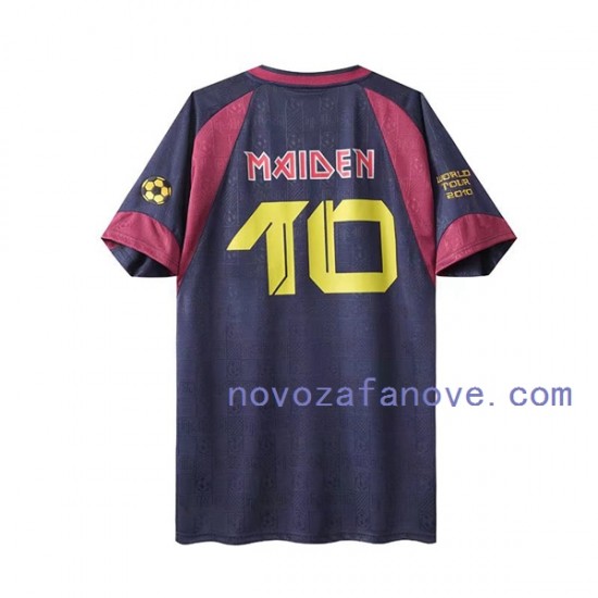 Nogometni Dres West Ham United Iron Maiden Retro Muški Domaći 2010 Kratkih Rukava