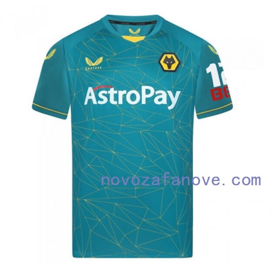 Nogometni Dres Wolverhampton Wanderers Muški Gostujući 2022-2023 Kratkih Rukava