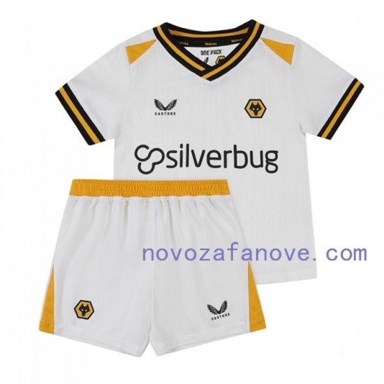 Nogometni Dres Wolverhampton Wanderers Dječji Treći 2022-2023 Kratkih Rukava