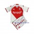 Nogometni Dres AS Monaco Dječji Domaći 2022-2023 Kratkih Rukava