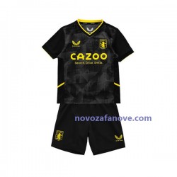 Nogometni Dres Aston Villa Dječji Treći 2022-2023 Kratkih Rukava