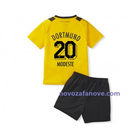 Nogometni Dres Borussia Dortmund Anthony Modeste 20 Dječji Domaći 2022-2023 Kratkih Rukava