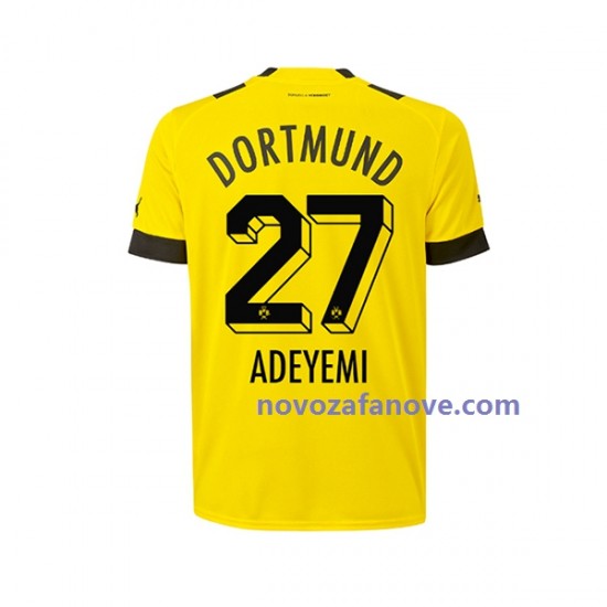 Nogometni Dres Borussia Dortmund Karim Adeyemi 27 Muški Domaći 2022-2023 Kratkih Rukava