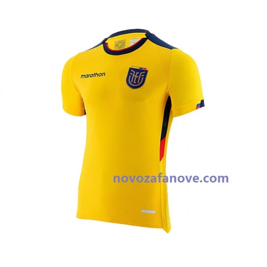 Nogometni Dres Ekvador Muški Domaći Svjetsko prvenstvo 2022 Kratkih Rukava