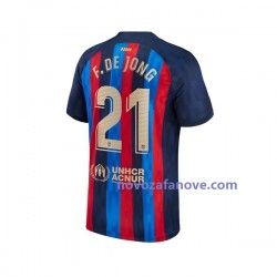 Nogometni Dres FC Barcelona Frenkie de Jong 21 Muški Domaći 2022-2023 Kratkih Rukava