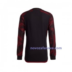 Nogometni Dres Njemačka Muški Gostujući Svjetsko prvenstvo 2022 Dugim Rukavima