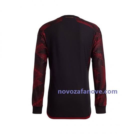 Nogometni Dres Njemačka Muški Gostujući Svjetsko prvenstvo 2022 Dugim Rukavima