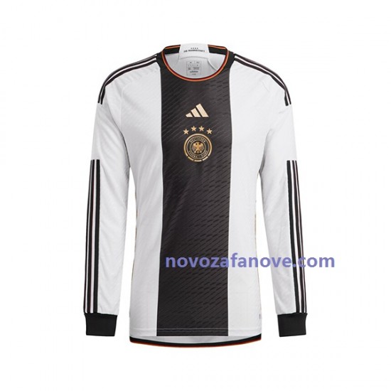 Nogometni Dres Njemačka Muški Domaći Svjetsko prvenstvo 2022 Dugim Rukavima