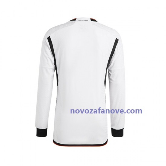 Nogometni Dres Njemačka Muški Domaći Svjetsko prvenstvo 2022 Dugim Rukavima