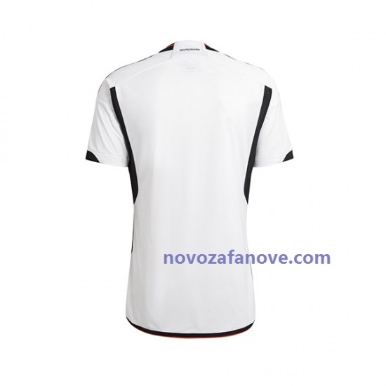 Nogometni Dres Njemačka Muški Domaći Svjetsko prvenstvo 2022 Kratkih Rukava