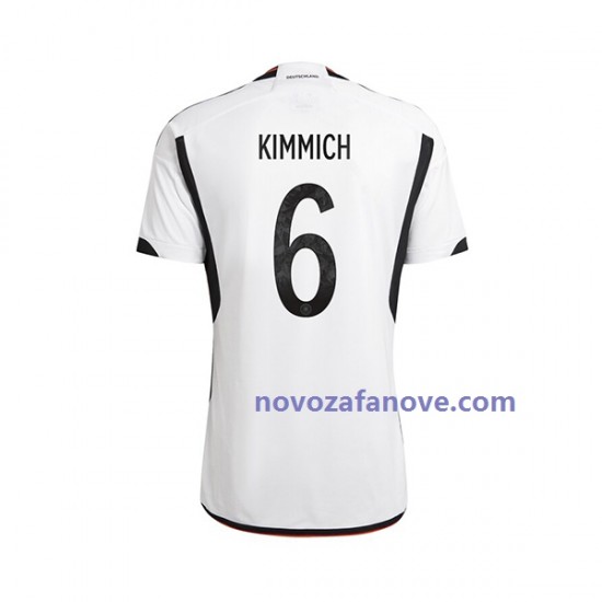 Nogometni Dres Njemačka Joshua Kimmich 6 Muški Domaći Svjetsko prvenstvo 2022 Kratkih Rukava