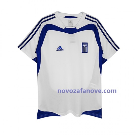 Nogometni Dres Grčka Retro Muški Domaći 2004 Kratkih Rukava