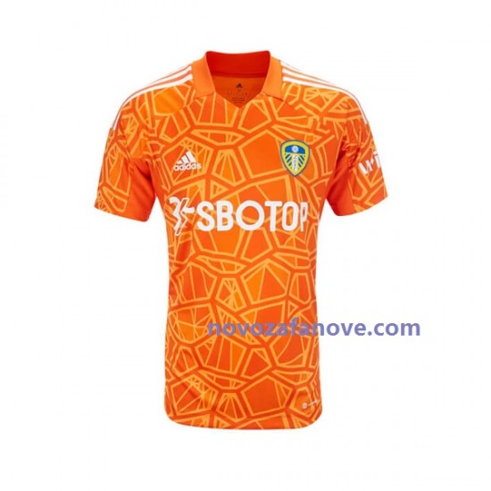 Nogometni Dres Leeds United Golmanski Muški Gostujući 2022-2023 Kratkih Rukava