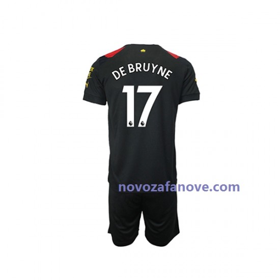 Nogometni Dres Manchester City De Bruyne 17 Dječji Gostujući 2022-2023 Kratkih Rukava