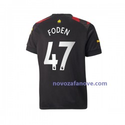 Nogometni Dres Manchester City Foden 47 Muški Gostujući 2022-2023 Kratkih Rukava