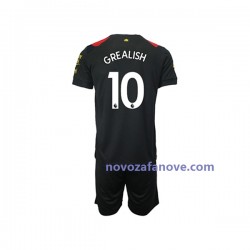 Nogometni Dres Manchester City Grealish 10 Dječji Gostujući 2022-2023 Kratkih Rukava