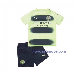 Nogometni Dres Manchester City Dječji Treći 2022-2023 Kratkih Rukava