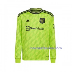 Nogometni Dres Manchester United Muški Treći 2022-2023 Dugim Rukavima