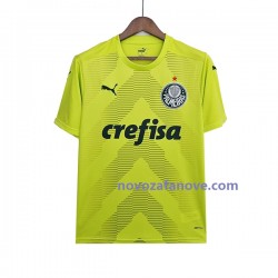 Nogometni Dres Palmeiras Golmanski Muški Domaći 2022-2023 Kratkih Rukava