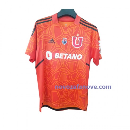 Nogometni Dres Universidad de Chile Golmanski Muški Domaći 2022-2023 Kratkih Rukava