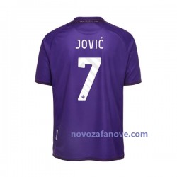 Nogometni Dres ACF Fiorentina Jovic 7 Muški Domaći 2022-2023 Kratkih Rukava