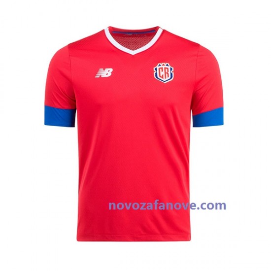 Nogometni Dres Kostarika Muški Domaći Svjetsko prvenstvo 2022 Kratkih Rukava