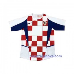Nogometni Dres Hrvatska Muški Domaći 2002 Kratkih Rukava