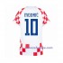 Nogometni Dres Hrvatska Modrić 10 Muški Domaći Svjetsko prvenstvo 2022 Kratkih Rukava