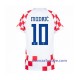 Nogometni Dres Hrvatska Modrić 10 Muški Domaći Svjetsko prvenstvo 2022 Kratkih Rukava