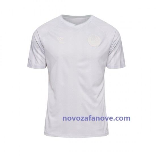 Nogometni Dres Danska Muški Gostujući Svjetsko prvenstvo 2022 Kratkih Rukava