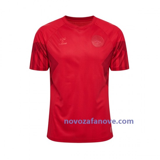 Nogometni Dres Danska Muški Domaći Svjetsko prvenstvo 2022 Kratkih Rukava