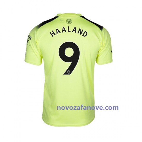 Nogometni Dres Manchester City Haaland 9 Muški Treći 2022-2023 Kratkih Rukava