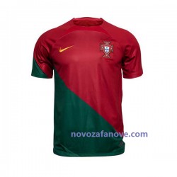 Nogometni Dres Portugal Muški Domaći Svjetsko prvenstvo 2022 Kratkih Rukava