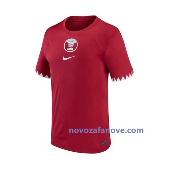 Nogometni Dres Katar Muški Domaći Svjetsko prvenstvo 2022 Kratkih Rukava