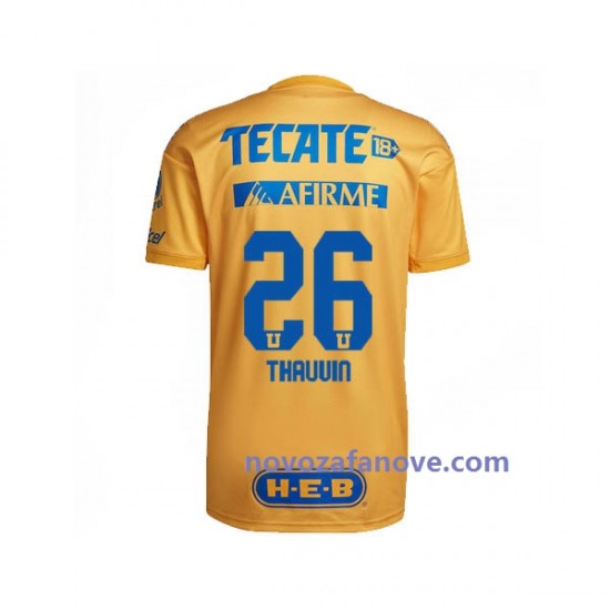 Nogometni Dres Tigres UANL Florian Thauvin 26 Muški Domaći 2022-2023 Kratkih Rukava